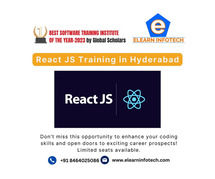 React JS Training in Hyderabad with projects