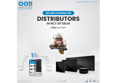 We are looking for distributor #New Delhi #india #smarthome