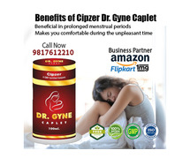 Dr. Gyne Caplet removes irregularities in menstruation, & balances the menstrual cycle