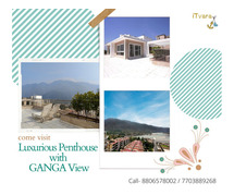 iTvara Stays: The Ganges View Luxury Penthouse in Rishikesh