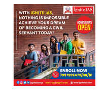 degree with ias coaching in hyderabad - Ignite IAS