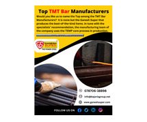 Top TMT Bar Manufacturers Company in