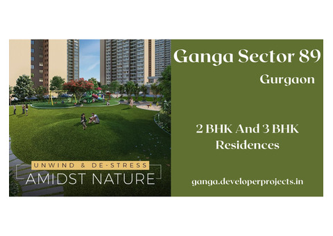 Ganga Sector 89 Gurgaon - Balconies And Balustrades Make A Difference