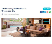 4 BHK Builder Floor for Sale In Greenwood City Gurgaon