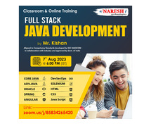 Full stack Java Developer Course Training in India 2023