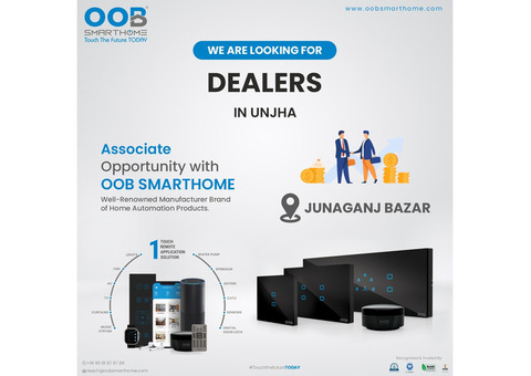 We are looking for Dealer #Junaganj Bazar #Unjha #Gujarat #smarthome