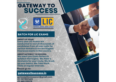 Gate Way to Success - LIC Exams