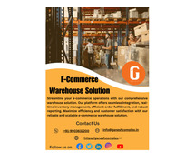Best E-Commerce Warehouse Solution in