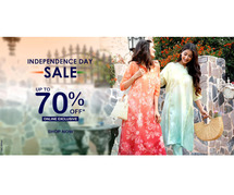 Independence Day Sale Upto 70% OFF Online Exclusive