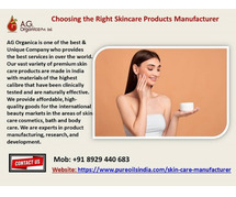 Choosing the Right Skincare Products Manufacturer