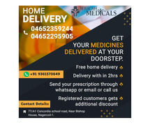Online Medical Store Nagercoil | Same day delivery