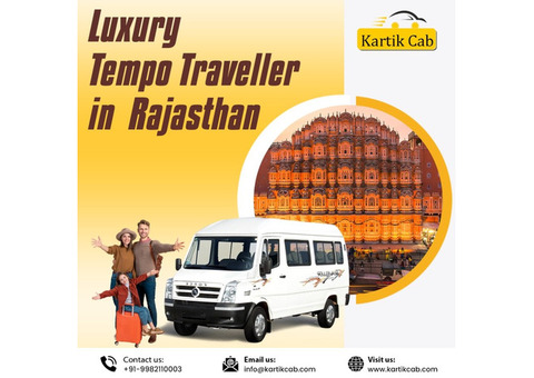 Luxury Tempo Traveller Hire Rajasthan