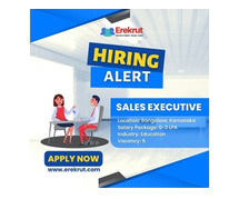 Urgent Hiring For Sales Executive