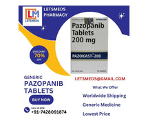 Purchase Pazopanib 400mg Tablets Wholesale Price Spain UK Taiwan