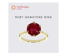 Natural Ruby stone - Panchrathna Gems