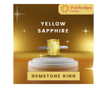 Natural Yellow Sapphire stone - Panchrathna Gems
