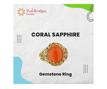 Natural Coral stone - Panchrathna Gems