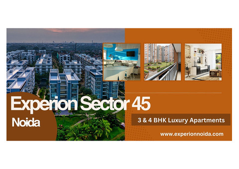 Experion Sector 45 Noida - A Venue For A Good Life
