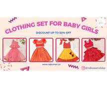 Best Indian outfits to choose clothing set for baby girls online