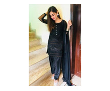 Buy Black Pakistani Dress For Women- Ethnic Wear