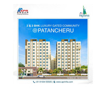2 and 3BHK Flats for sale in Patancheru | APR Group