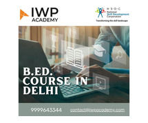 Best B.Ed Course in Delhi at IWP Academy