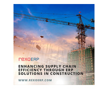 Enhancing Supply Chain Efficiency through ERP Solutions in Construction.