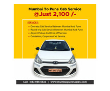 mumbai to pune one way cab