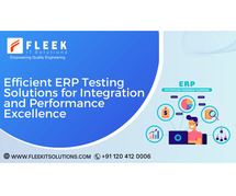 Efficient ERP Testing Solutions for Integration and Performance Excellence