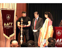 Renowned Actor Bobby Deol Inaugurates 2023 Session at AAFT University, Raipur