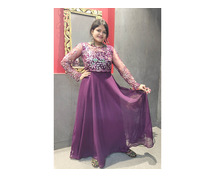 Which fabric is good for women's Anarkali Dress