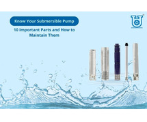 Know Your Submersible Pump: Summary of Most Important Parts