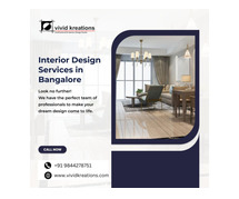 Interior Design Services in Bangalore