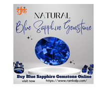 Get Blue Sapphire Gemstone at best Price Online | Ramkalp