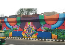 G20 Summit 2023: Delhi's Vibrant Wall Murals by Brand Chimes