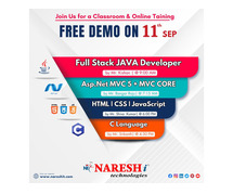 Attend Free Demo on 11th Sep 2023 in NareshIT - 8179191999