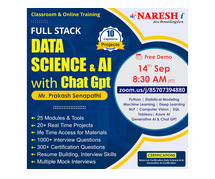 Best Online Training Full Stack Data Science  AI in NareshIT