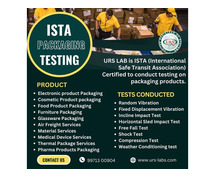 Get ISTA Packaging Testing Services in Ahmedabad