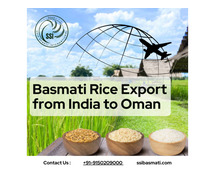 Basmati Rice Export from India to Oman
