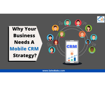 Why Your Business Needs A Mobile CRM Strategy?