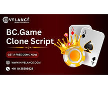 Instantly Create Your Gaming Platform - BC.game Clone Script Available