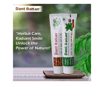 Dant Rattan Plus Herbal Toothpaste (100gm) + Premium Herbal Toothpaste (100gm)