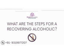 What are the steps for a recovering alcoholic?