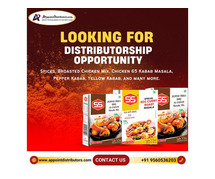 Looking for Spices Distributorship Opportunity in India