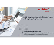 S4F95 - Implementing SAP S/4HANA Finance for Group Reporting Online Training