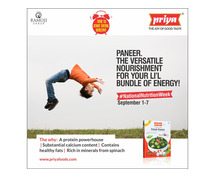 Palak Paneer | Buy Ready To Eat Palak Paneer Online | Priya Foods