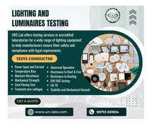 Best Lighting Luminaries LED Bulb Testing in Delhi
