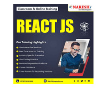 Best ReactJs Training Center In Hyderabad-NareshIT