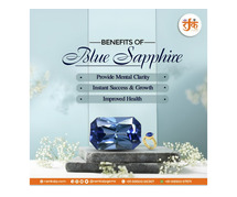 Precious Blue Sapphire Gemstone | Buy Online now