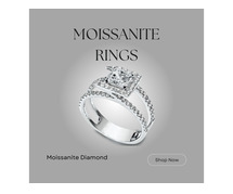 Buy Moissanite Engagement Rings India